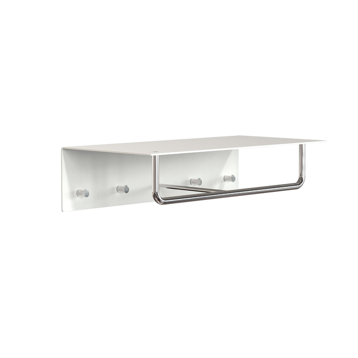 Frost - Unu coat rack with hooks and bar, 600 mm