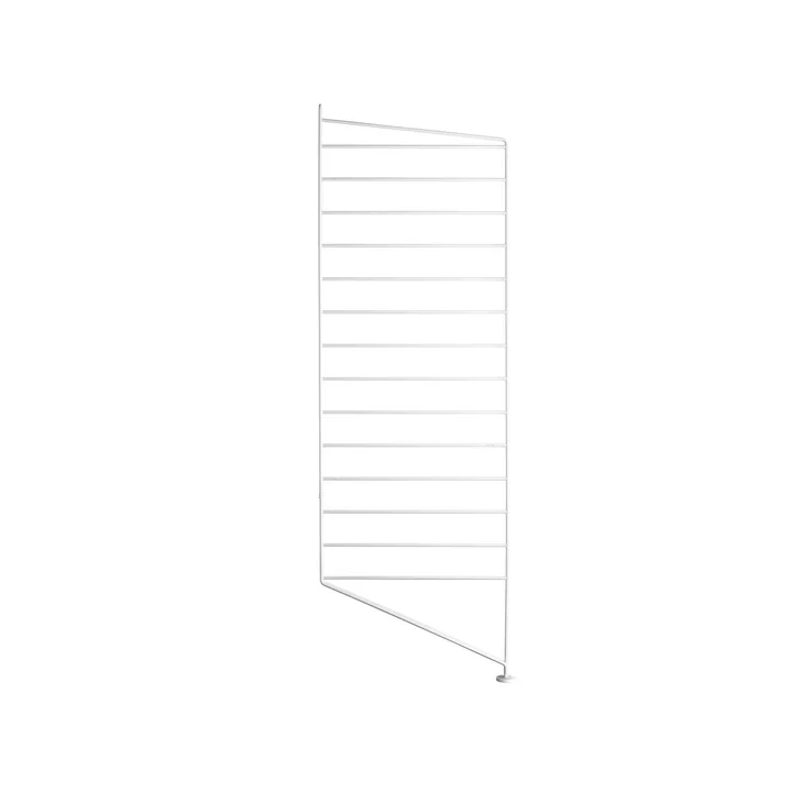 Bottom ladder for String shelf 85 x 30 cm from String in white