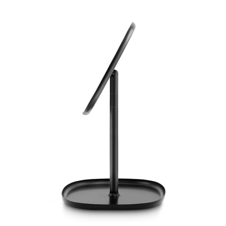 Normann Copenhagen - Flip Mirror black, lateral view