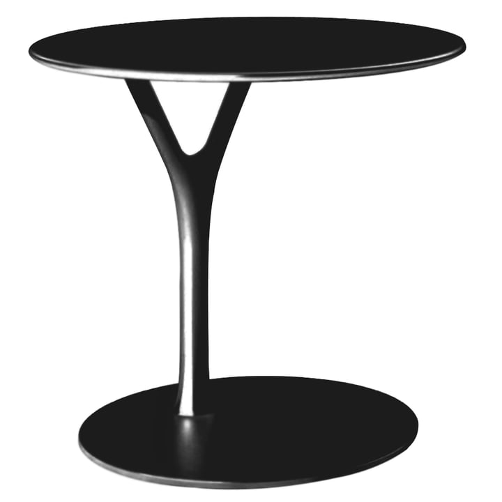 Frost - Wishbone Table, 450 mm, black