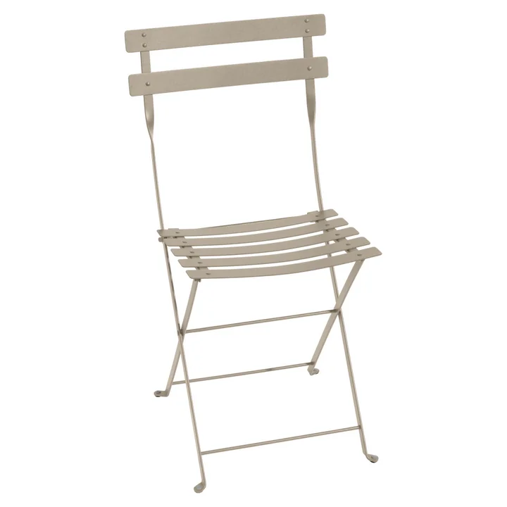 Bistro Metal folding chair from Fermob in nutmeg