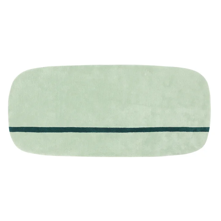 Oona Carpet from Normann Copenhagen in the finish mint