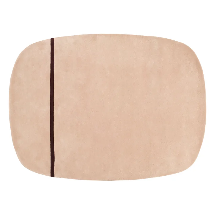 Oona Carpet from Normann Copenhagen in pink finish
