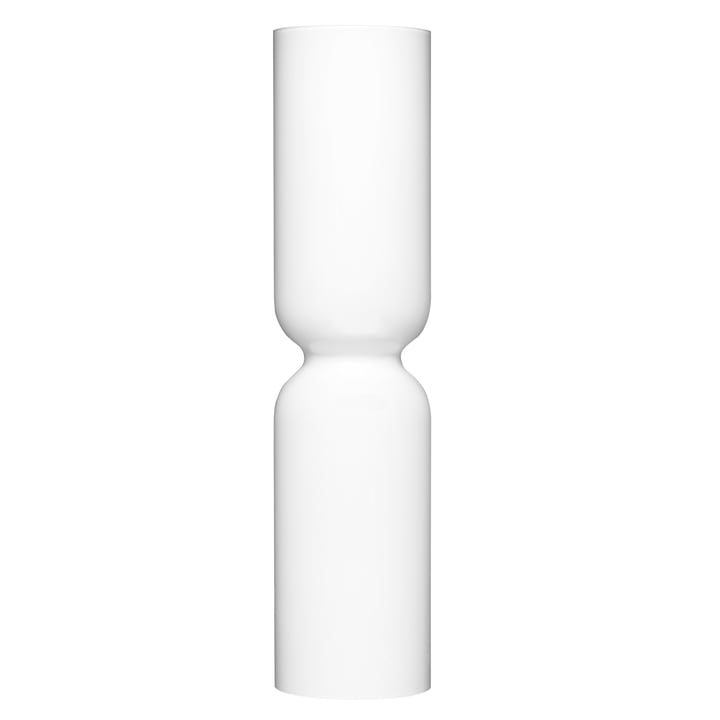 Lantern Candlestick 600 mm from Iittala in opal white