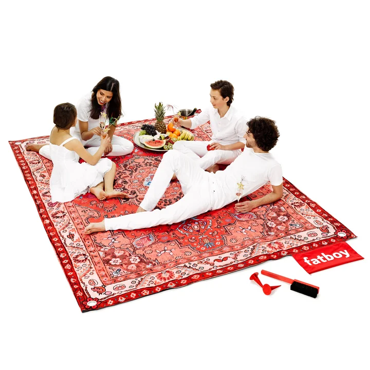 Fatboy - Picnic Lounge red, family and accessories
