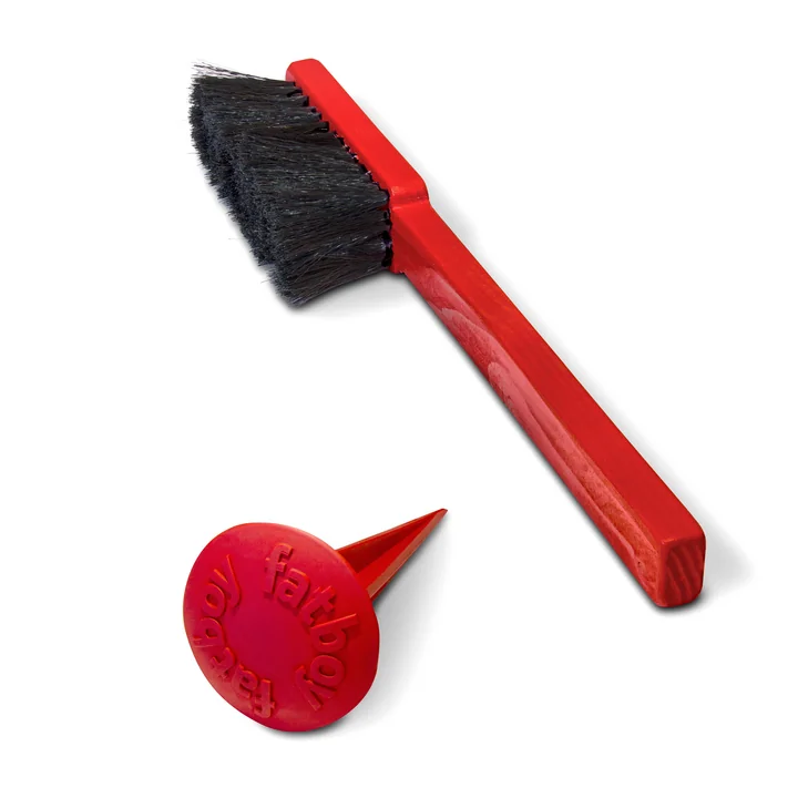 Fatboy - Picnic Lounge , broom and herring in red