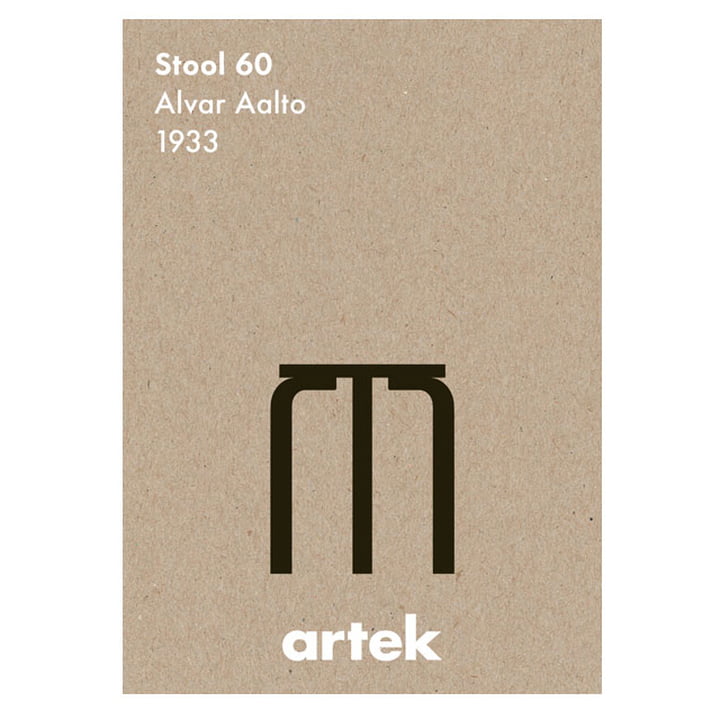 The Icon Poster - Stool 60 from Artek