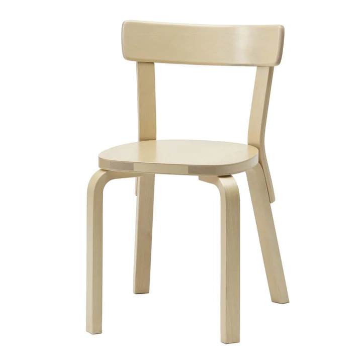 Artek - Chair 69, Birch wood, without cushion