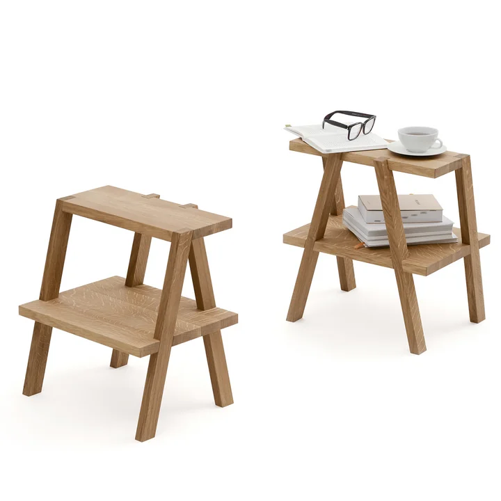 Auerberg - AEKI Stool, oak - pair