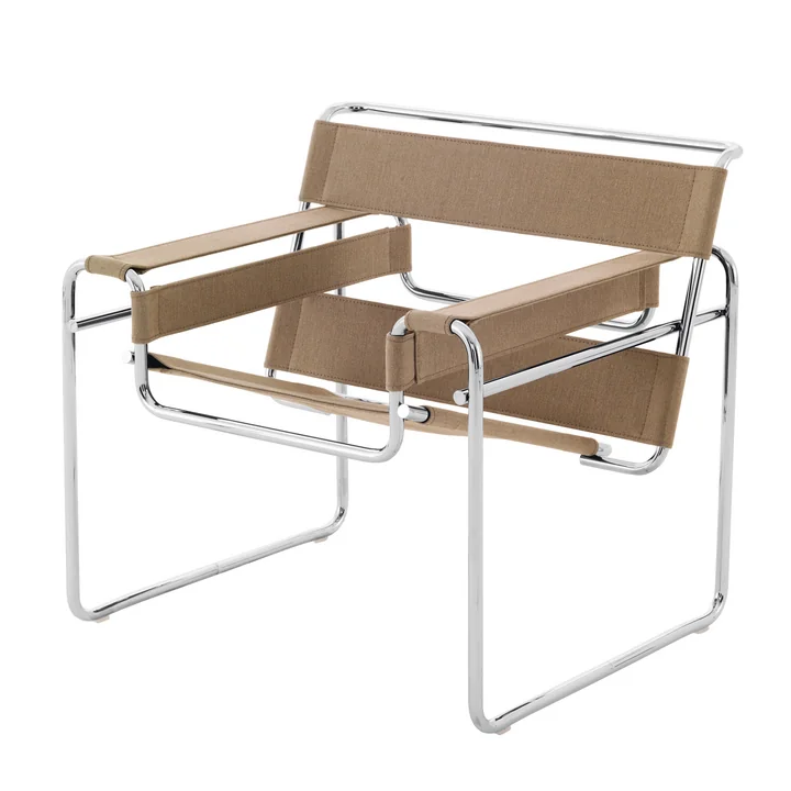 Knoll - Wassily Chair, canvas light brown