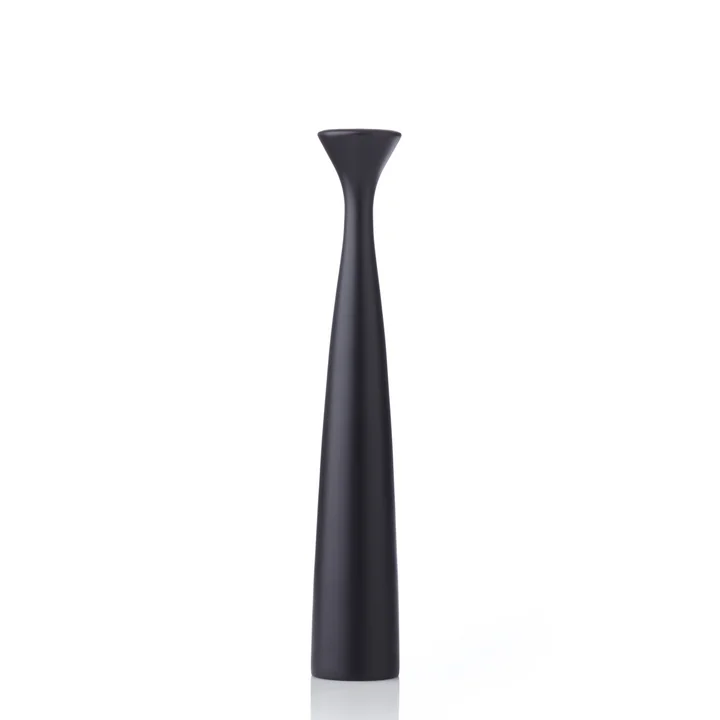 applicata - Blossom Candlestick, rose, black