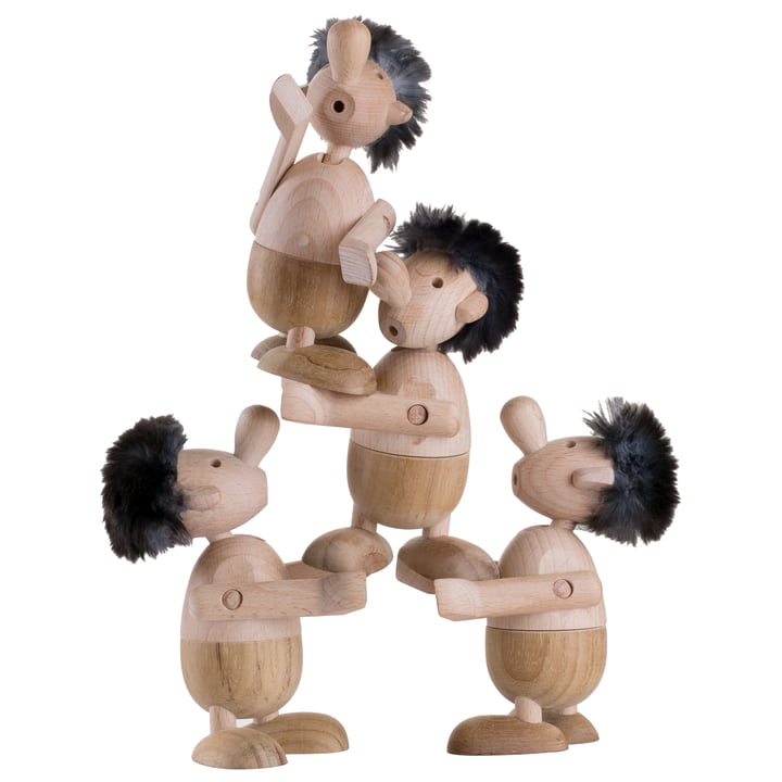 The Strit wooden figures from ArchitectMade in the group