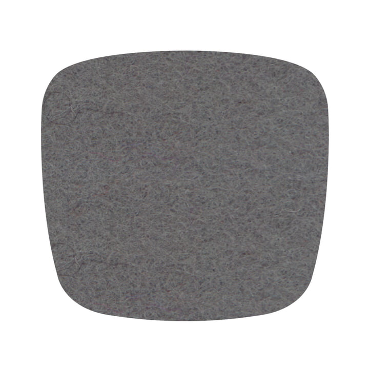 Hey Sign - Felt cushion Eames Plastic Side Chair, light grey