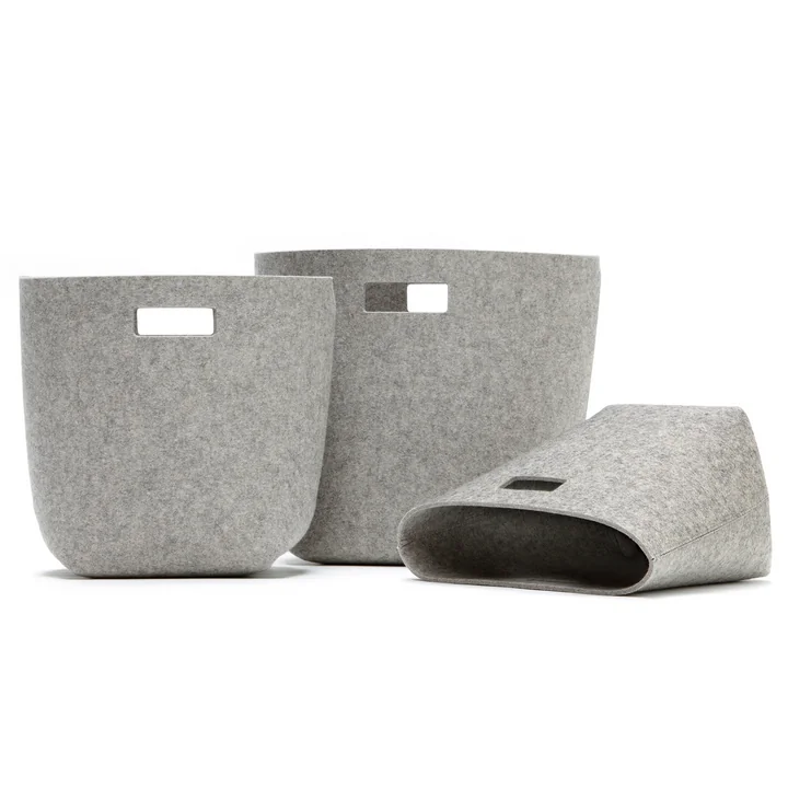 Hey Sign - Paper Basket, light mottled