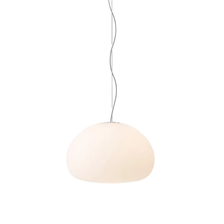 Fluid Pendant light Ø 23 cm from Muuto in opal white