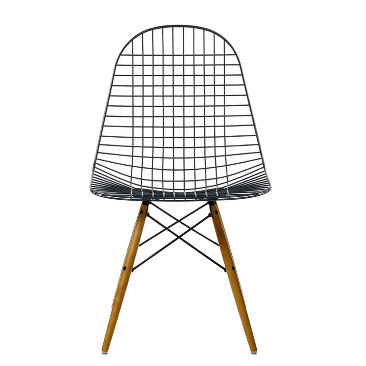 Vitra - Wire Chair DKW, yellowish maple - Front
