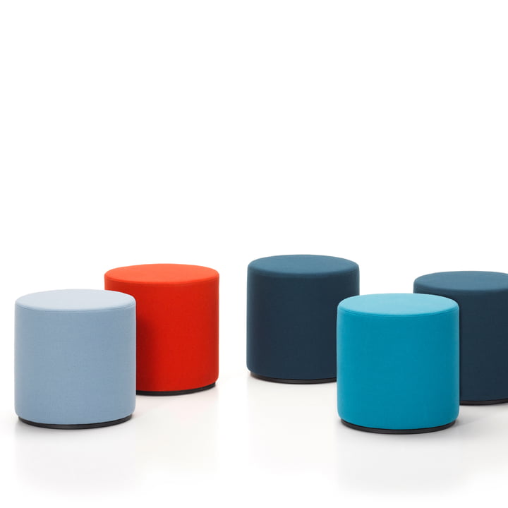 Vitra - Visiona, group blue / red