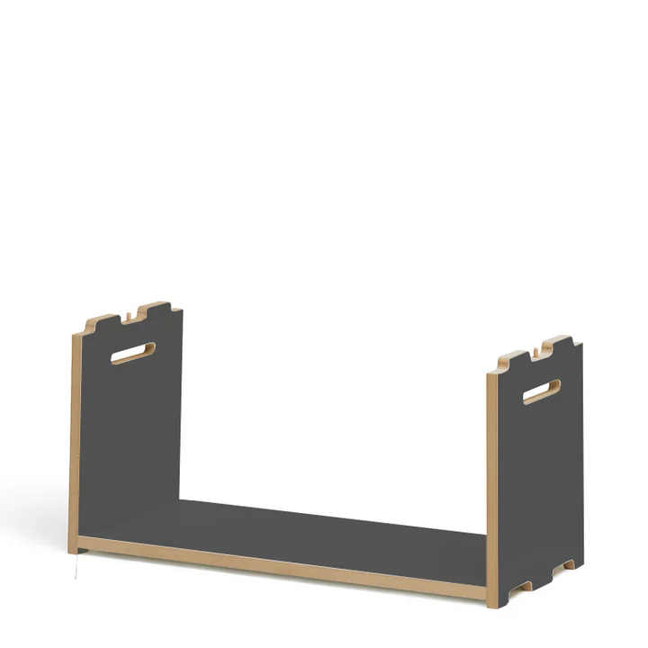 Hochstapler Shelving system add-on module from Tojo in anthracite