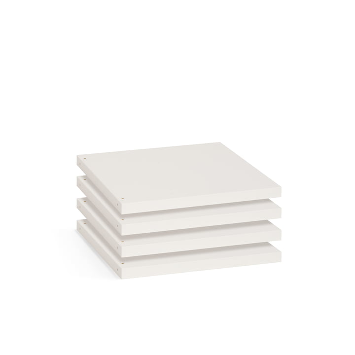 The shelving system 355 from Depot4Design - Shelves S, white