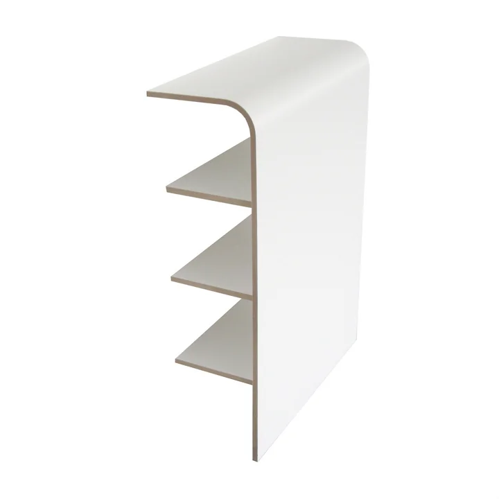 Platz Shelf by Tojo in white