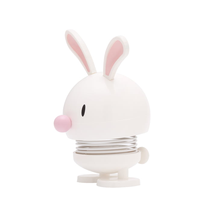 Hoptimist - Bunny Bimble, white, small, lateral