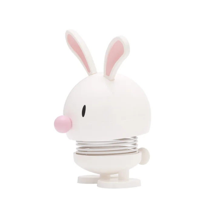 Hoptimist - Bunny Bimble, white, small, lateral