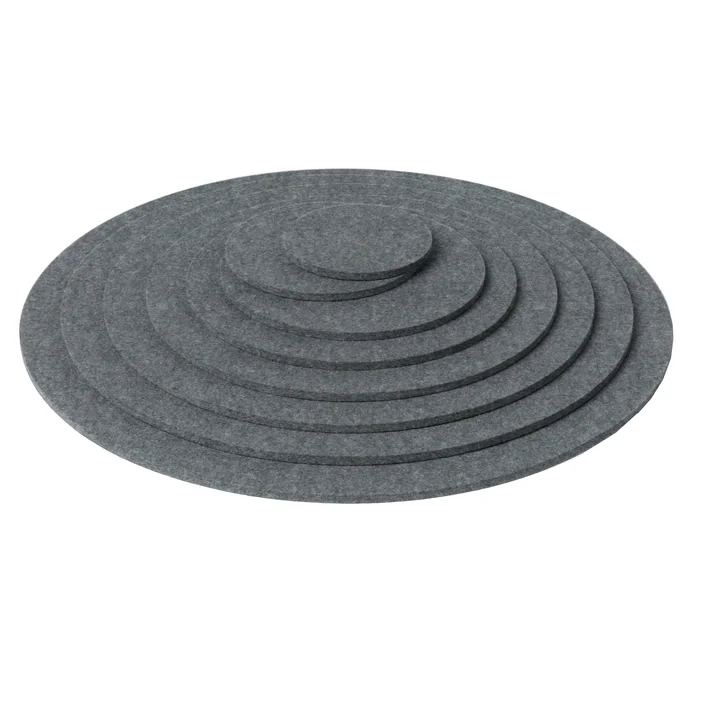Hey Sign - Trivet round, anthracite