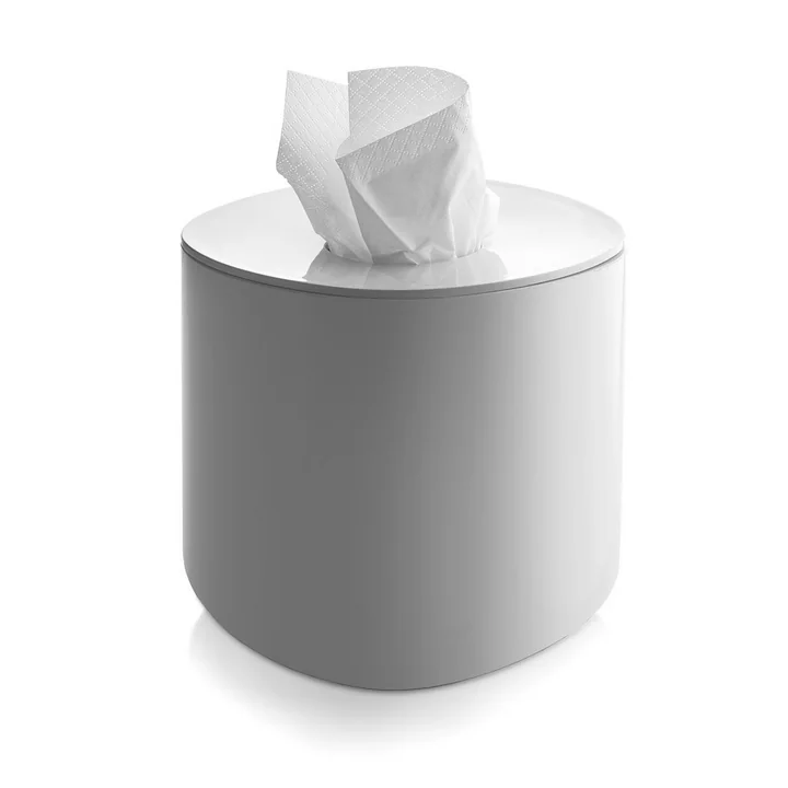 Birillo paper tissue container PL15, white by Alessi