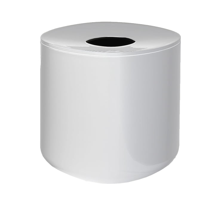 Birillo Paper tissue container PL15, white from Alessi