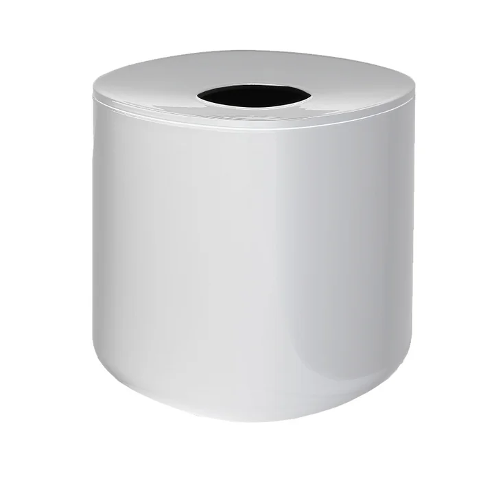 Birillo Paper tissue container PL15, white from Alessi