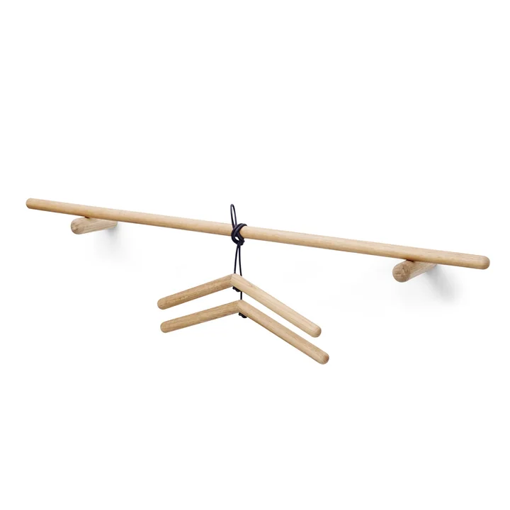 Skagerak - Georg Coat rack with hanger, oak wood