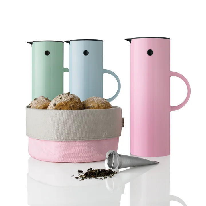 The Stelton tea strainer with jugs