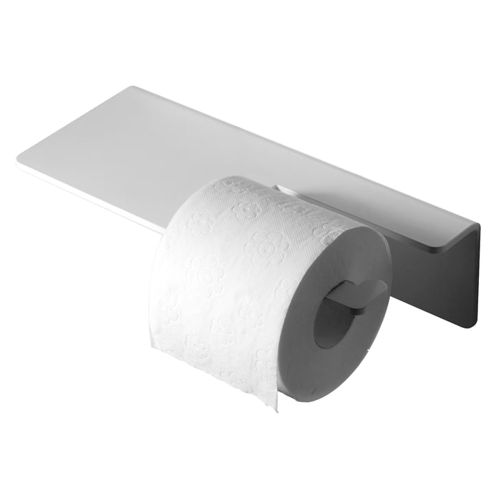 Puro Toilet Paper Holder by Radius Design in White