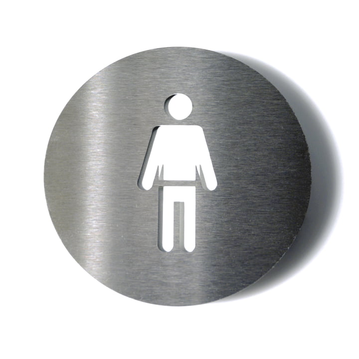 Pictogram Toilet Men by Radius Design