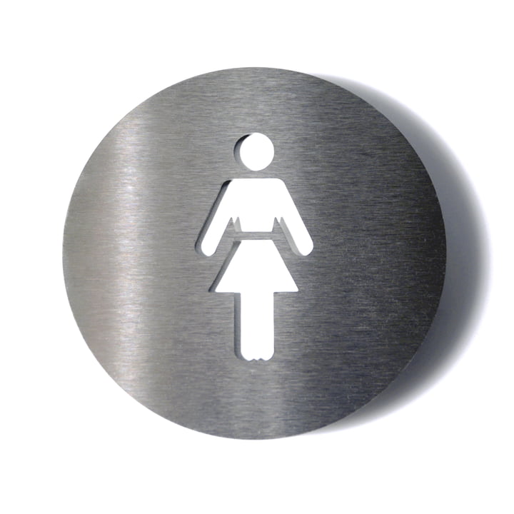 Pictogram Toilet Women by Radius Design