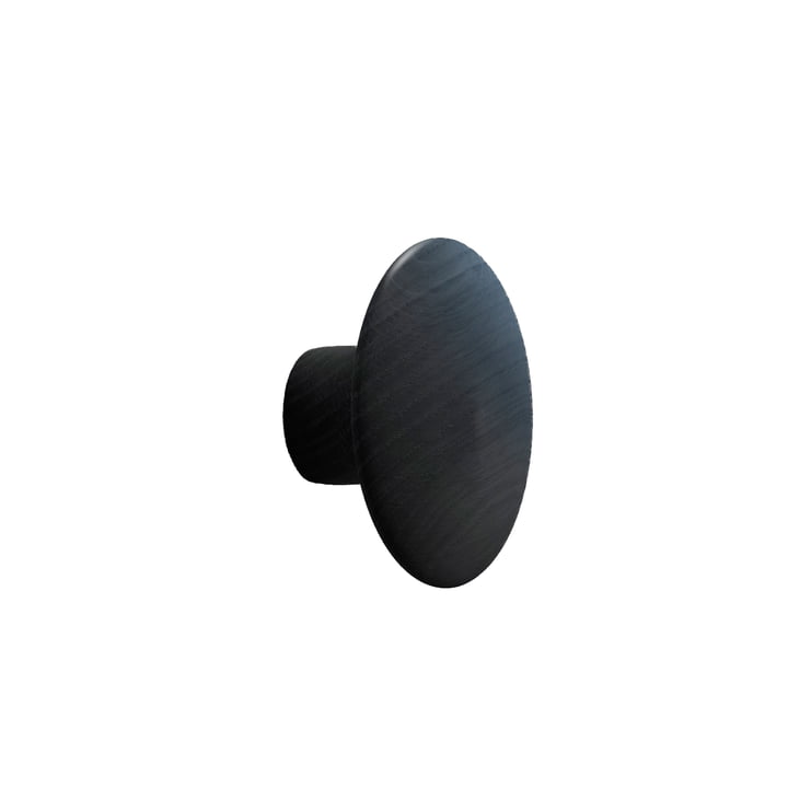 Wall hook "The Dots" single small by Muuto in black