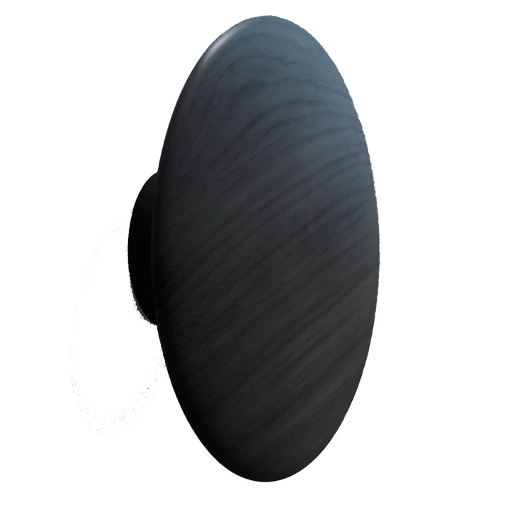 Muuto - Wall hook " The Dots " single, black, Large