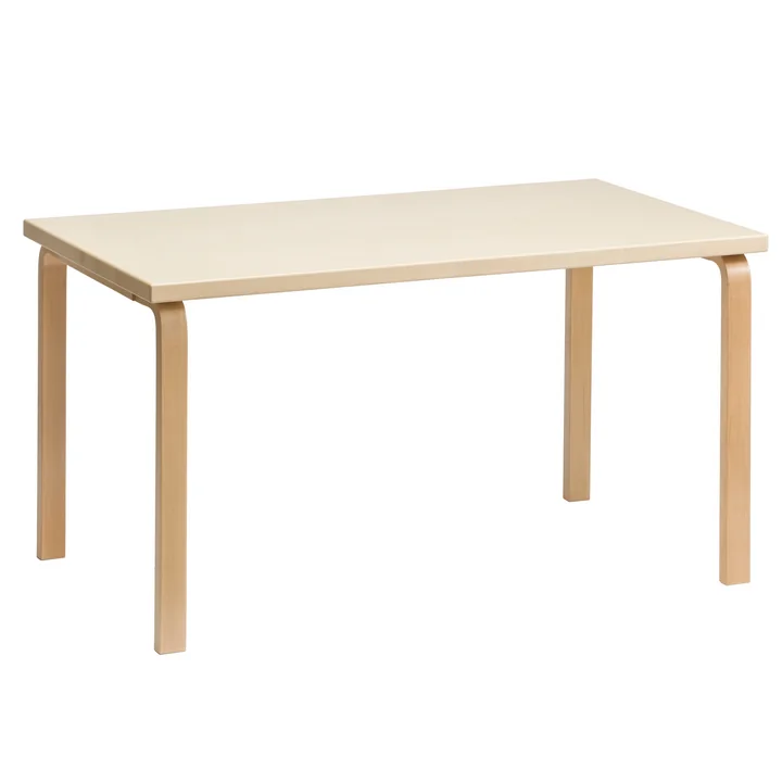81A table by Artek in birch veneer