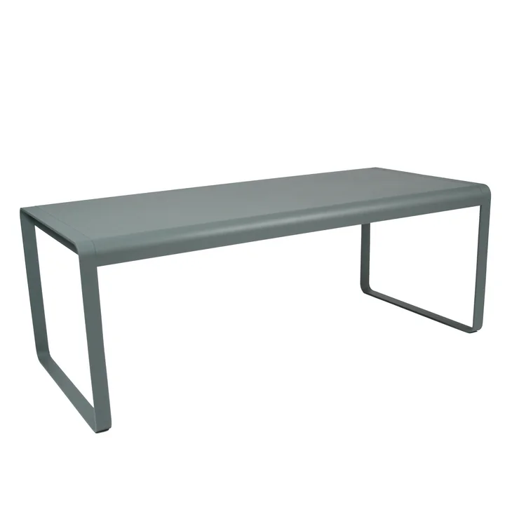 Bellevie Table from Fermob in thunder gray