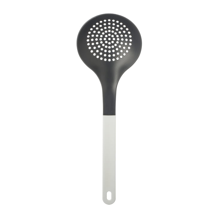 Optima Slotted spoon, white from Rosti