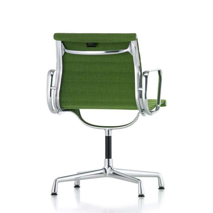 EA 103 Office swivel chair polished by Vitra from Hopsak in meadow green/forest