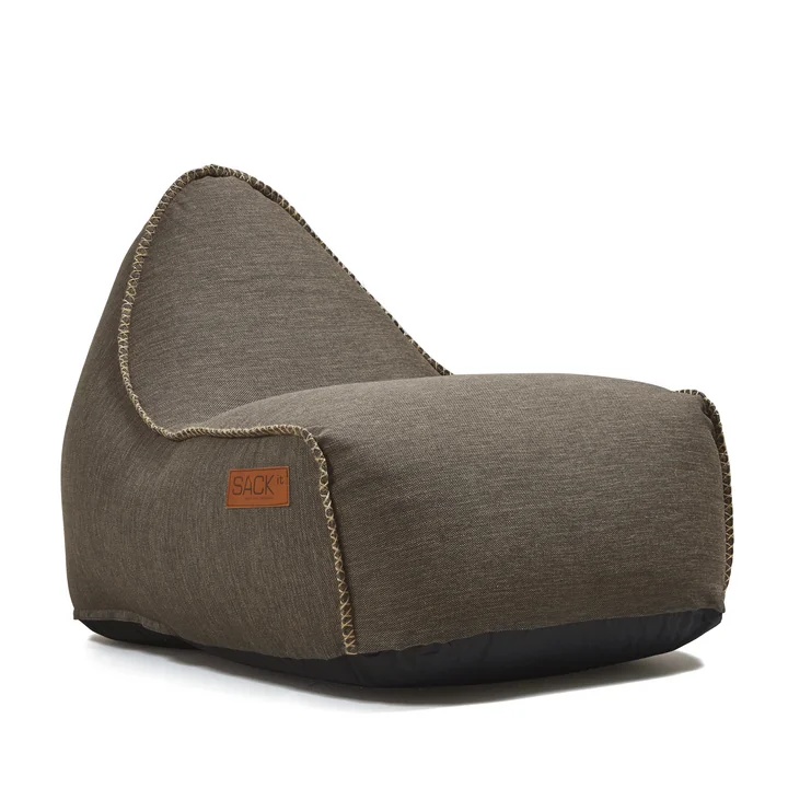 Sack it - Retro it Outdoor Beanbag, brown