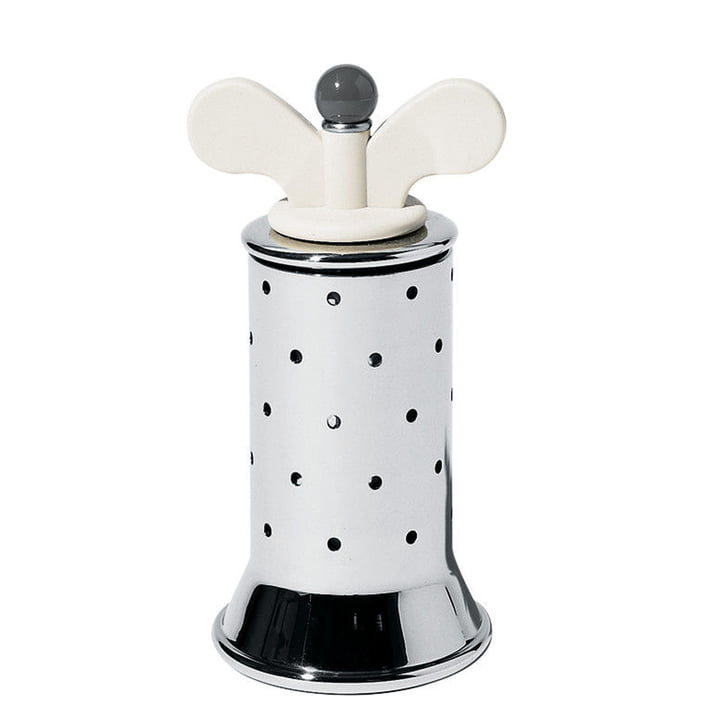 Pepper mill 9098, polished stainless steel by Alessi