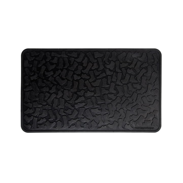 Doormat footwear 45 x 75 cm from tica copenhagen in black