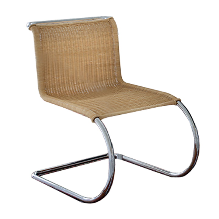Knoll - MR side chair, without armrests, Rattan seat