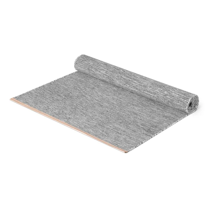 The Björk carpet from Design House Stockholm , light gray, 70 x 130 cm