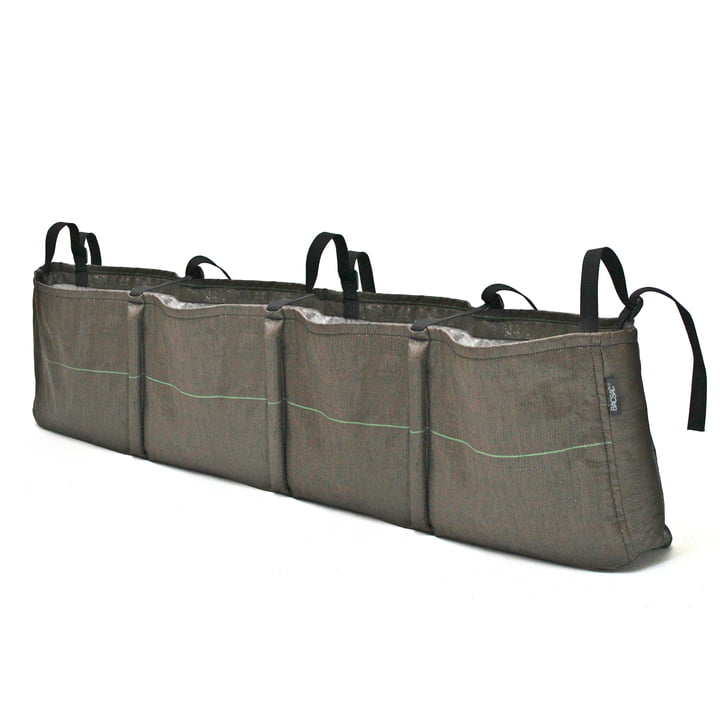 Hanging Window Box Plant bag 4, 36 l / Geotextile from Bacsac