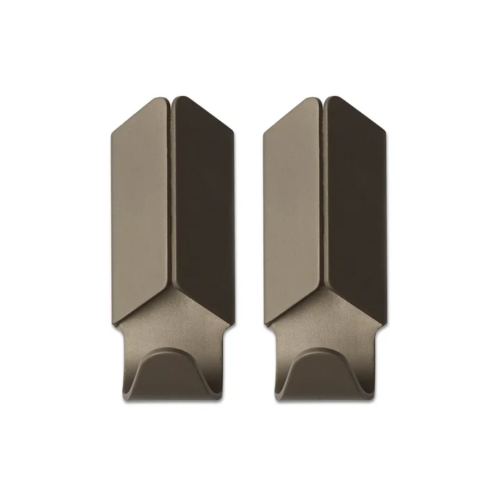 HAY - Volet Hook Set of 2, brown