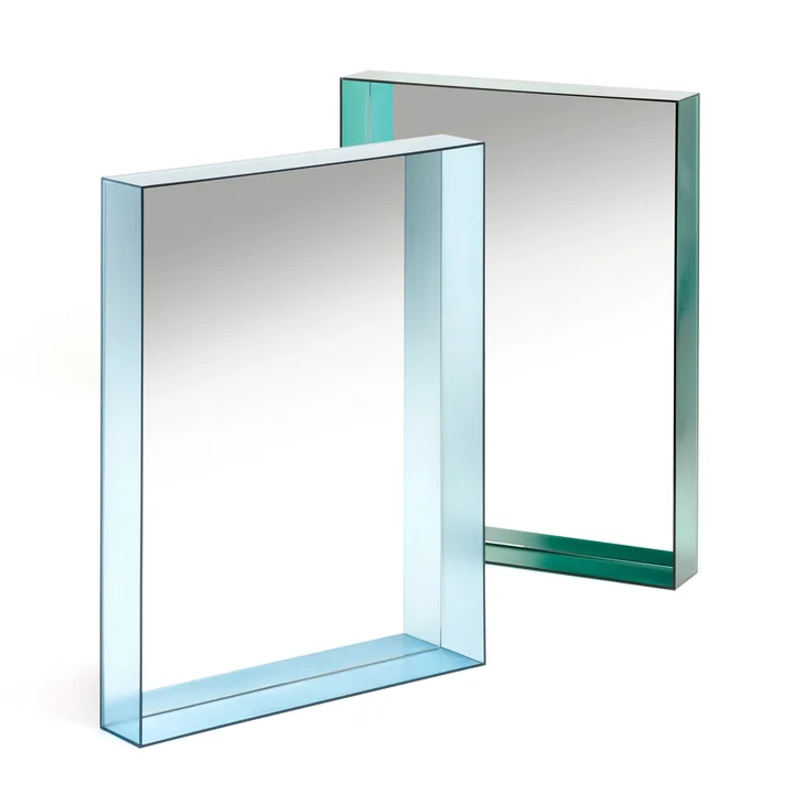 Kartell - Only Me Mirror, 50 x 70 cm, blue, green
