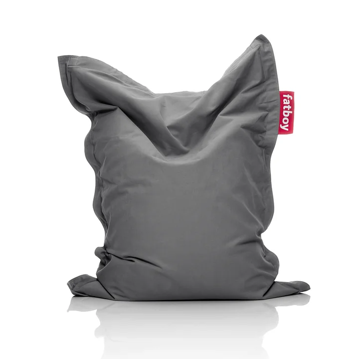 Junior beanbag Stonewashed, grey by Fatboy